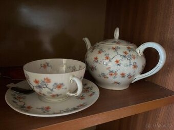 Porcelánová čajová souprava