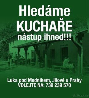 Kuchař s možností ubytování