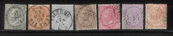 Poštovní známky - Itálie - Mi: 16 - 22  (r.1863)