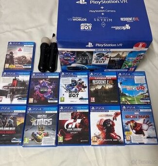 Virtuální realita ps4 ps5 , full set , playstation vr