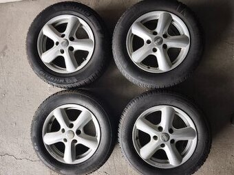 Alu kola 5x114,3 r15 na Mazda, Kia, Hyundai pneu 195/65 r15