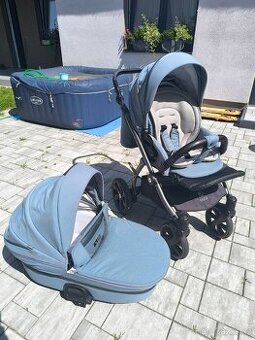 Kočárek Tutis UNO+ dvojkombinace + Autosedačka Cybex Aton 5