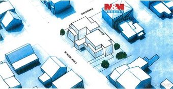 Prodej developerského projektu, 421 m², Praha, ul. Běluňská - 1