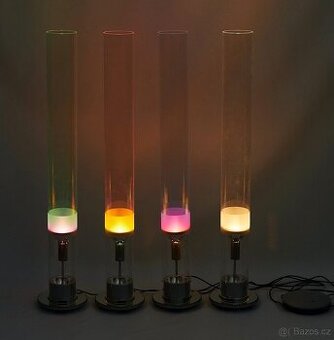 Sada 4 designových lamp Artemide Iride Metamorfosi