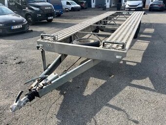 Dvouplato autopřepravník vozík plato přívěs 3500kg