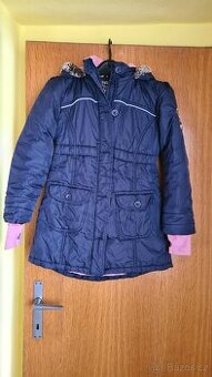Dívčí zimní kabátek vel 134-140