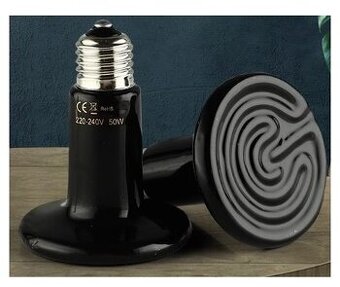 Topná lampa 100W do kurníku a pod