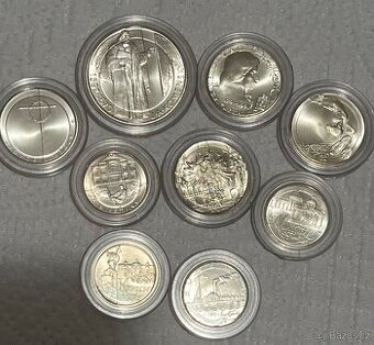 Mince stříbrné