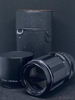 Asahi Pentax Super-Takumar 135mm f/3.5 – kompletní balení, k