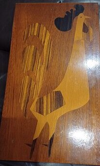 Retro - dřevěný obraz