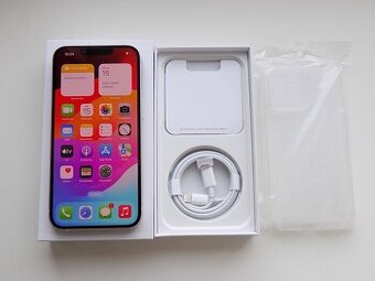 APPLE iPhone 14 128GB White - ZÁRUKA - TOP STAV - 100% bat.