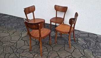 Celodřevěné židle TON po renovaci č.1