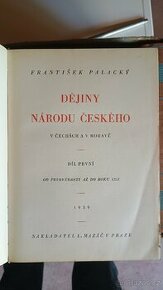 Dějiny národu českého, František Palacký