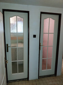 Dveře bílé 60 L - 2 ks