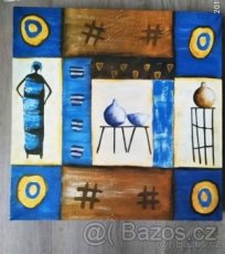 Dekorace novy obraz 40x40 platno