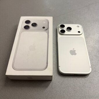 iPhone 17 Pro 256GB bílý, 2 roky záruka, jako nový