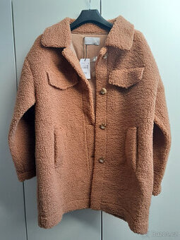Teddy oversize bunda / kabát Fisherfield, vel. 42, nový