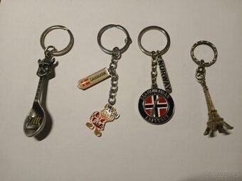 Klíčenky /cena za vše komplet/