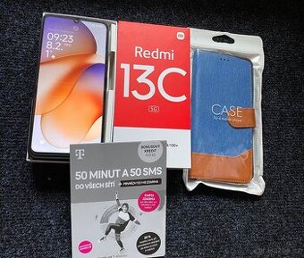 Redmi 13C5G + příslušenství