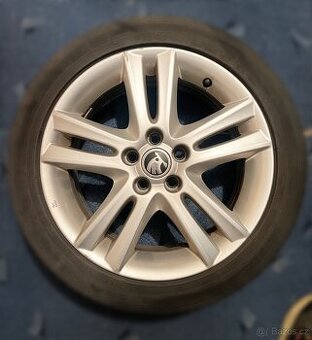 Alu disky ŠKODA AUTO Elba stříbrná 6,5x16 5x100 ET43