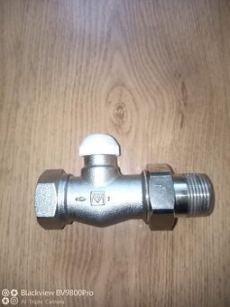 HERZ TS-90- Termostatický ventil přímý 1"