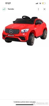 Dětské elektrické auto mercedes benz