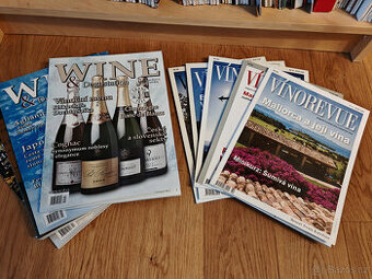 Časopis Wine Degustation a Vino Revue cca 70ks (r.2008-2015)