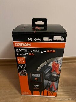 Nabíječka Osram 908 12/24V 8A nová