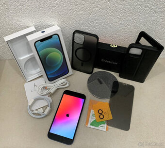 Apple iPhone 12 128GB Blue - 100% baterie + záruka