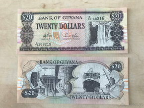 GUAYANA - 20 Dollars - 1
