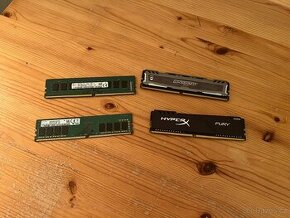 RAM DDR4 8GB a 4GB více ks,funkční - 1