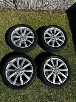 ALU kola VW Dijon r17, Letní pneu