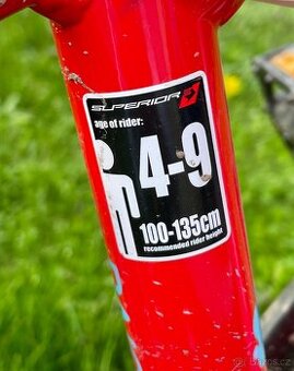 Dětské kolo - 4-9 let ( 100 - 135cm)