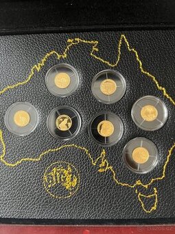 Zlato/ zlatá australská sbírka big 7