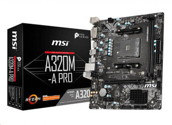 📌 PRODÁNO | MSI A320M-A PRO | ZÁRUKA ✅ | ORIG. BALENÍ ✅ - 1