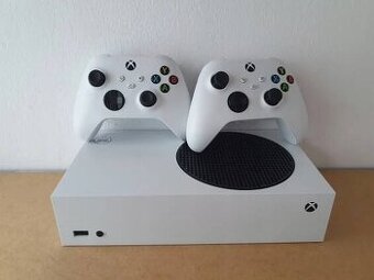 Prodám nebo vyměním Xbox series S 2x ovladac