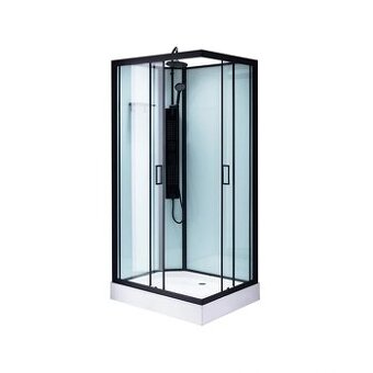 Hydromasážní box HYD-AL100 pravý, 100x80 cm