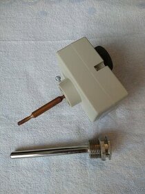 Termostat ponorný 0-90°C vč. jímky