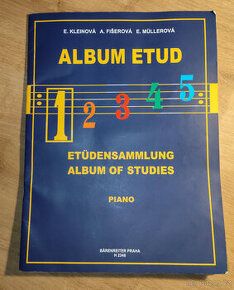 Album etud - E. Kleinová, A.Fišerová, E. Müllerová - 1