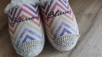 Espadrilky Blauer