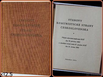 Stanovy KSČ / 1954
