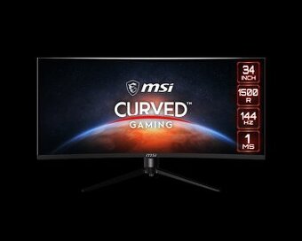 UWQHD ZAHNUTÝ MONITOR MSI OPTIX 34 144HZ