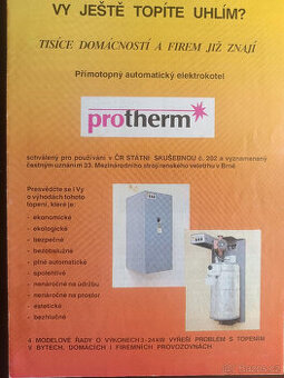Elektrokotel Protherm 15S, 15 kW