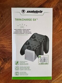 Xbox One S/X nabíjeci stanice + 2x baterie, NOVÉ