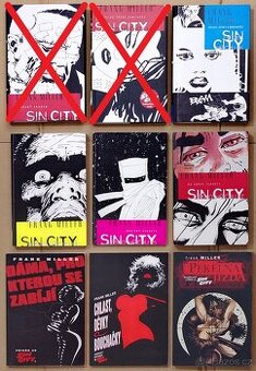 Sin City - různá vydání