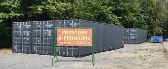 Pronájem skladové kontejnery 40′ HC - Ludgeřovice - Hlučín