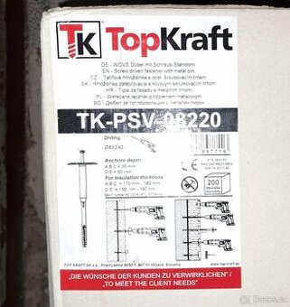 Fasádní hmoždinky