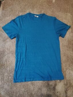 Pánské tričko, modré, C&A, velikost S