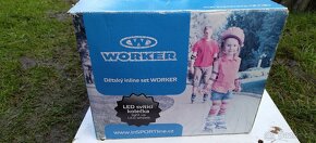 dětské nastavitelné brusle