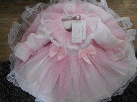 NOVÉ ŠPANĚLSKÉ ŠATY zn. Wee Me vel.18-24 měs.